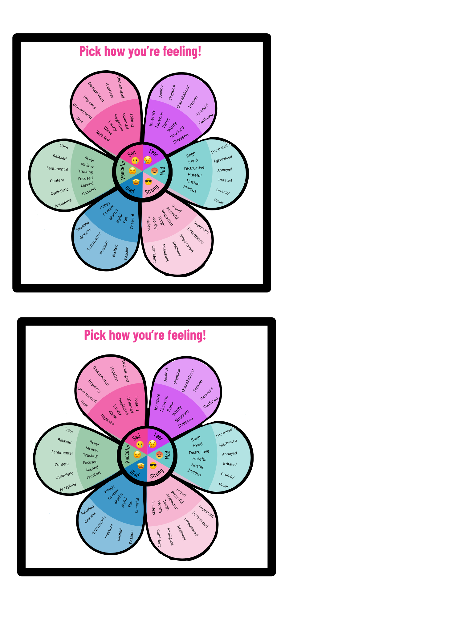 Feeling Flower Digital Download for Every Day Use