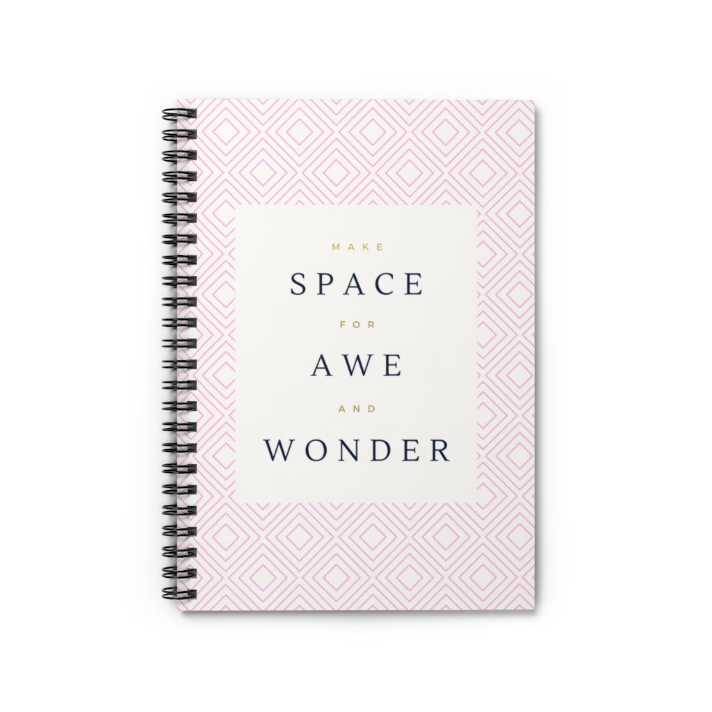 Awe & Wonder Notebook - Light Pink