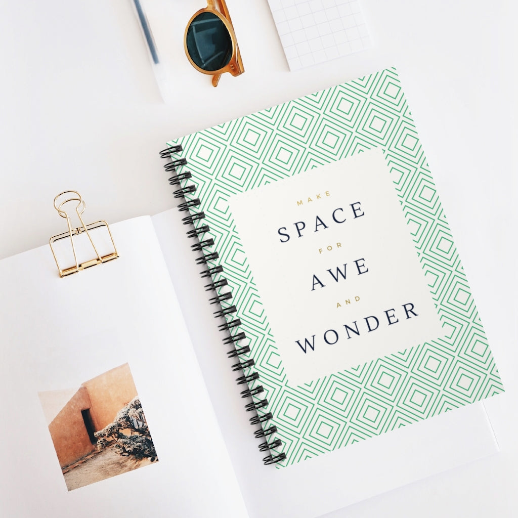 Awe & Wonder Notebook - Green