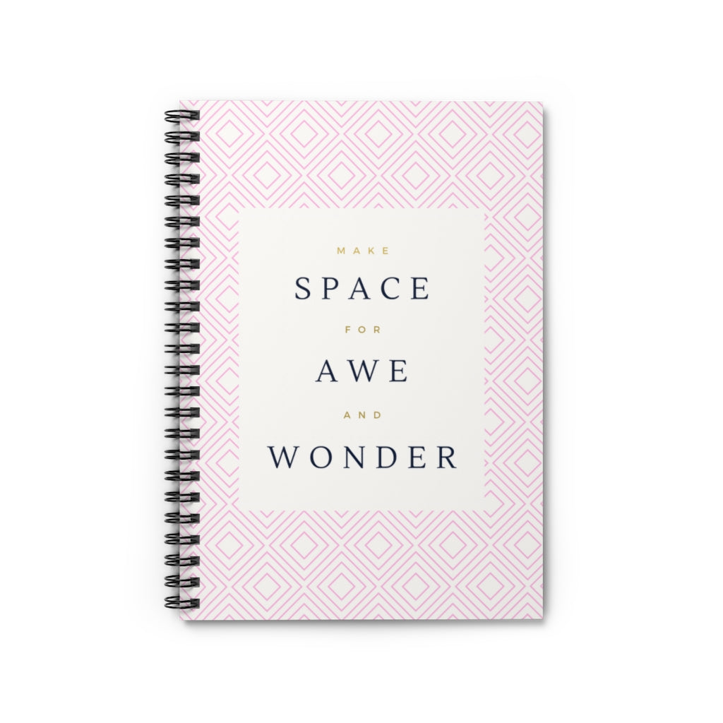 Awe & Wonder Notebook - Light Pink